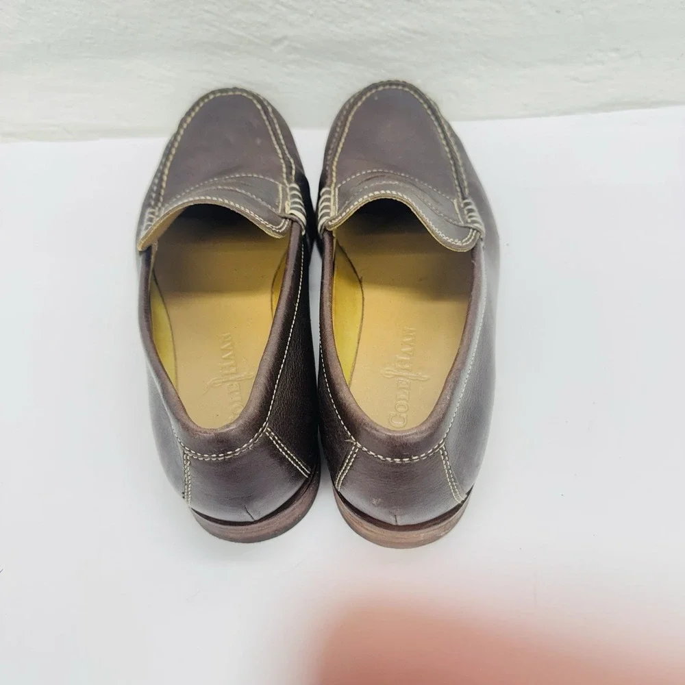 Men's Cole Haan Sz 8M C 12049 Brown Leather Penny Loafer Preppy. Business Casual